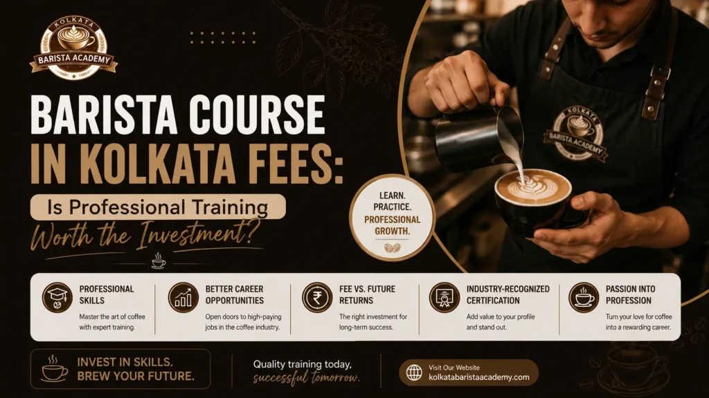 Barista Course in Kolkata Fees: Is Professional Training Worth the Investment?