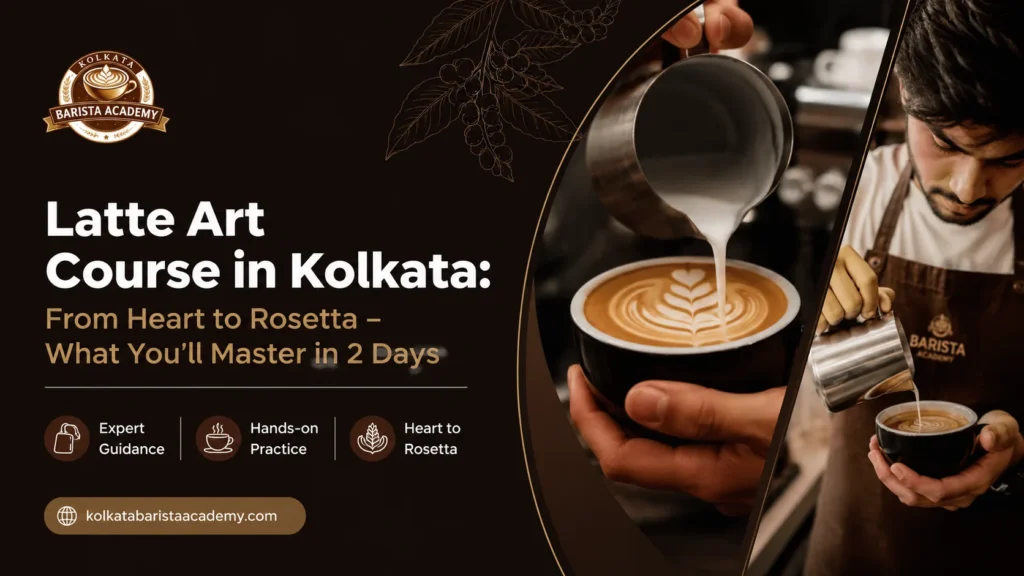 Latte Art Course in Kolkata: From Heart to Rosetta – What You'll Master in 2 Days