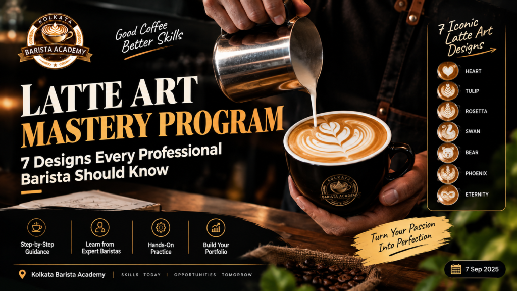 Latte Art Mastery Program: 7 Designs Every Professional Barista Should Know