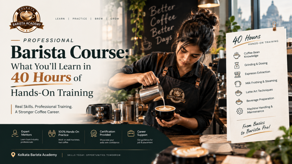 Professional Barista Course: What You'll Learn in 40 Hours of Hands-On Training